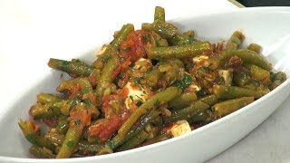 How to Cook Fresh Green Beans In Tomato Sauce [upl. by Tnias569]