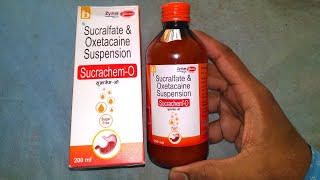 Sucrachem o Suspension Review Bengali 🔥Sucralfate and oxetacaine Suspension [upl. by Irehs608]