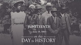 History of Juneteenth [upl. by Josephson]