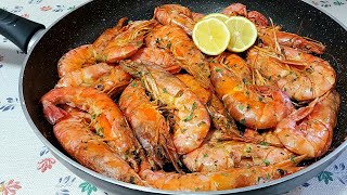 🎅 🦐 GAMBONES A LA SARTÉN 🍳 EN 5 MINUTOS 🖐  BEATRIZ COCINA [upl. by Ahsieyt]