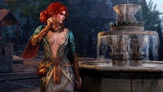 The Witcher 3 Triss Alternate Outfit DLC [upl. by Metzger]