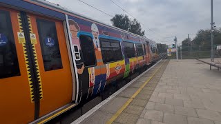 London Overground Class 378 205 departing Caledonian Road amp Barnsbury [upl. by Eisenberg604]