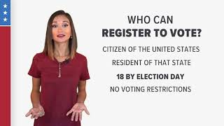 Know To Vote  How to register to vote [upl. by Stander443]