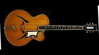 Herbert Wurlitzer Archtop Gitarre [upl. by Canty838]