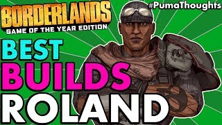 Borderlands 1 Remastered Best Build for Roland the Soldier Solo amp CoOp Skill Trees PumaThoughts [upl. by Ennasus679]