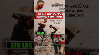 The Day Jack Dempsey Destroyed A Giant Boxer [upl. by Clarabelle452]