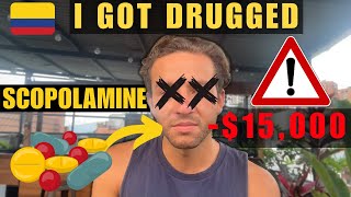 I was DRUGGED and ROBBED in Medellin Colombia 🇨🇴 [upl. by Anaibib]