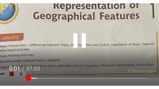 ICSE class 6 geography chapter 1 Representation of Geographical features [upl. by Repotsirhc390]