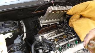 Reds DIY Replacing Spark Plug of a 2004 V6 27 Hyundai Santa Fe [upl. by Rozamond122]