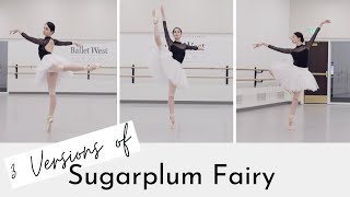 3 Sugarplum Fairy Variations  Ivanov Grigorovich Balanchine  Nutcracker Solo  Kathryn Morgan [upl. by Anirtak]