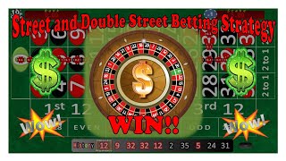 ROULETTE STREET BETTING STRATEGY [upl. by Barbi]