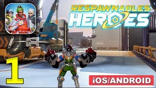 Respawnables Heroes Gameplay Walkthrough Android iOS  Part 1 [upl. by Yelwah]