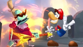 Rayman Legends  All Music Levels  8bit Versions [upl. by Knute247]