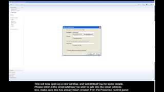 How to set up your emails in windows live mail [upl. by Evreh]