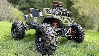 100HP 4X4 Power Wheels Gets Long Travel Suspension and Off Road Tires  FULL SEND [upl. by Kaplan792]