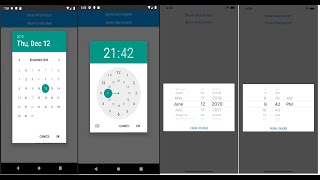 How to make date time picker in iOS and Android use react native version 0615 [upl. by Meluhs]