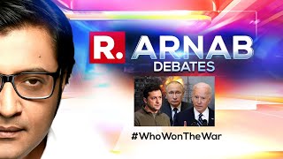 Arnabs Debate Who Has The Winning Edge In RussiaUkraine War [upl. by Drawets]