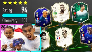 HIGHEST RATED FUT DRAFT WINS CHALLENGE VS BRO [upl. by Marras]