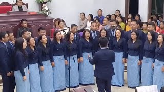 SYNOD MISSION CHOIR  Baju Rchahlai na  2024 [upl. by Lladnek]