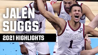 Jalen Suggs 2021 NCAA tournament highlights [upl. by Olette]