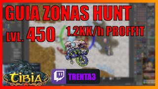 TIBIA ZONAS HUNT  BASHMU DUO FULL PROFIT 12kkh Lvl 450 [upl. by Nylirret218]