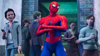 SPIDERMAN INTO THE SPIDERVERSE  First 10 Minutes From The Movie 2018 [upl. by Noyahs]