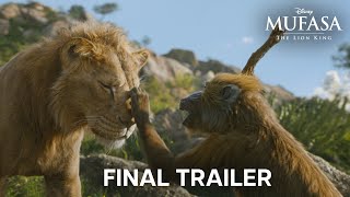 Disneys Mufasa The Lion King  Final Trailer  In Cinemas December 2024 [upl. by Akapol86]