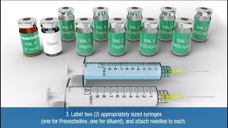 Reconstituting Provocholine for Methacholine Challenge Testing ATS Long [upl. by Ricca]