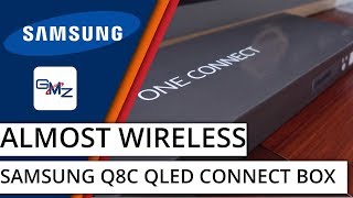 Samsung QLED One Connect Box  How to connect your gaming consoles [upl. by Shirlee495]