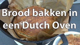 Brood bakken in een Dutch oven [upl. by Berglund]