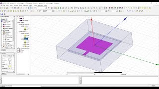 MPA1 Design of Microstrip Fed Circular Patch Antenna using HFSS 140 by Sounik Kiran [upl. by Yelhsa]