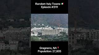 Gragnano 📍 Random Italy Towns 🇮🇹  Episode 319  italy gragnano napoli campania shorts [upl. by Acisse]