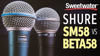 Shure SM58 vs Beta 58 – Whats the Difference 🎤 [upl. by Etyam]