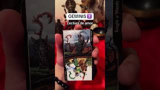 Géminis ♊️ lectura de amor tarot tarotamor horoscopoamor signosdelzodiaco geminis géminisamor [upl. by Nilreb]