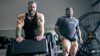 BACK WORKOUT WITH IAIN VALLIERE [upl. by Eenad]