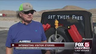 Nevada towns gearing up for Area 51 events [upl. by Annayi654]