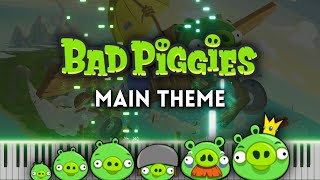 Bad Piggies Main Theme  Piano Tutorial  Cover FREE MIDI [upl. by Tattan18]