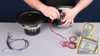 How to Wire Two Single 2 ohm Subwoofers to a 4 ohm Final Impedance  Series Wiring  Car Audio 101 [upl. by Henriques916]