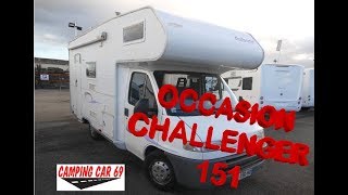 Campingcars occasion Cyril et Hedi  Challenger 151 [upl. by Joellen]