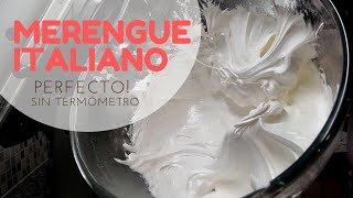 Receta de MERENGUE ITALIANO todos los secretos para no fallar en el intento [upl. by Naor]