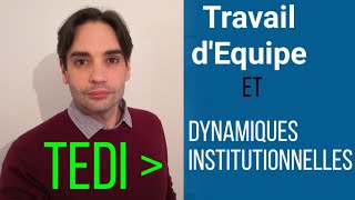 TEDI  Travail dEquipe et Dynamiques Institutionnelles [upl. by Elisabet587]