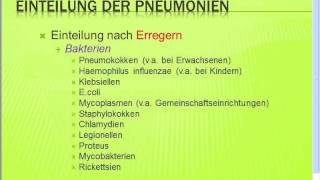 Gratis Seminar Pneumonien Teil I [upl. by Orutra490]