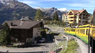 Grindelwald  Kleine Scheidegg  Wengen  Lauterbrunnen [upl. by Hteik]