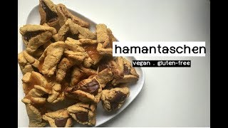 Hamantaschen Recipe vegan amp glutenfree [upl. by Ynetsed]