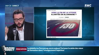 La fin de la vitesse illimité sur les autoroutes allemandes [upl. by Bang]