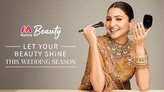 Wedding Beauty Looks with Anushka Sharma  Virtual TryOn  Myntra Beauty [upl. by Ase636]