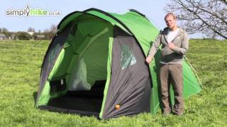 Wild Country Etesian 4 Tent  wwwsimplyhikecouk [upl. by Idelson]