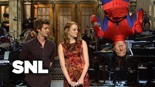 Monologue Emma Stone on SpiderMan  SNL [upl. by Clay]