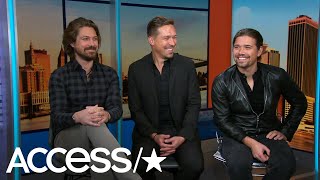 Hanson Brothers Look Back At MMMBop 20 Years Later  Access [upl. by Patterman724]