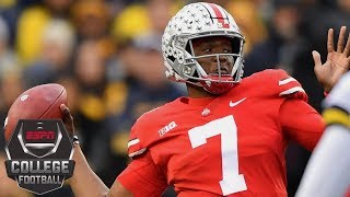 No 10 Ohio State trounces No 4 Michigan 6239  Dwayne Haskins 5 TDs  College Football Highlights [upl. by Aneloj]